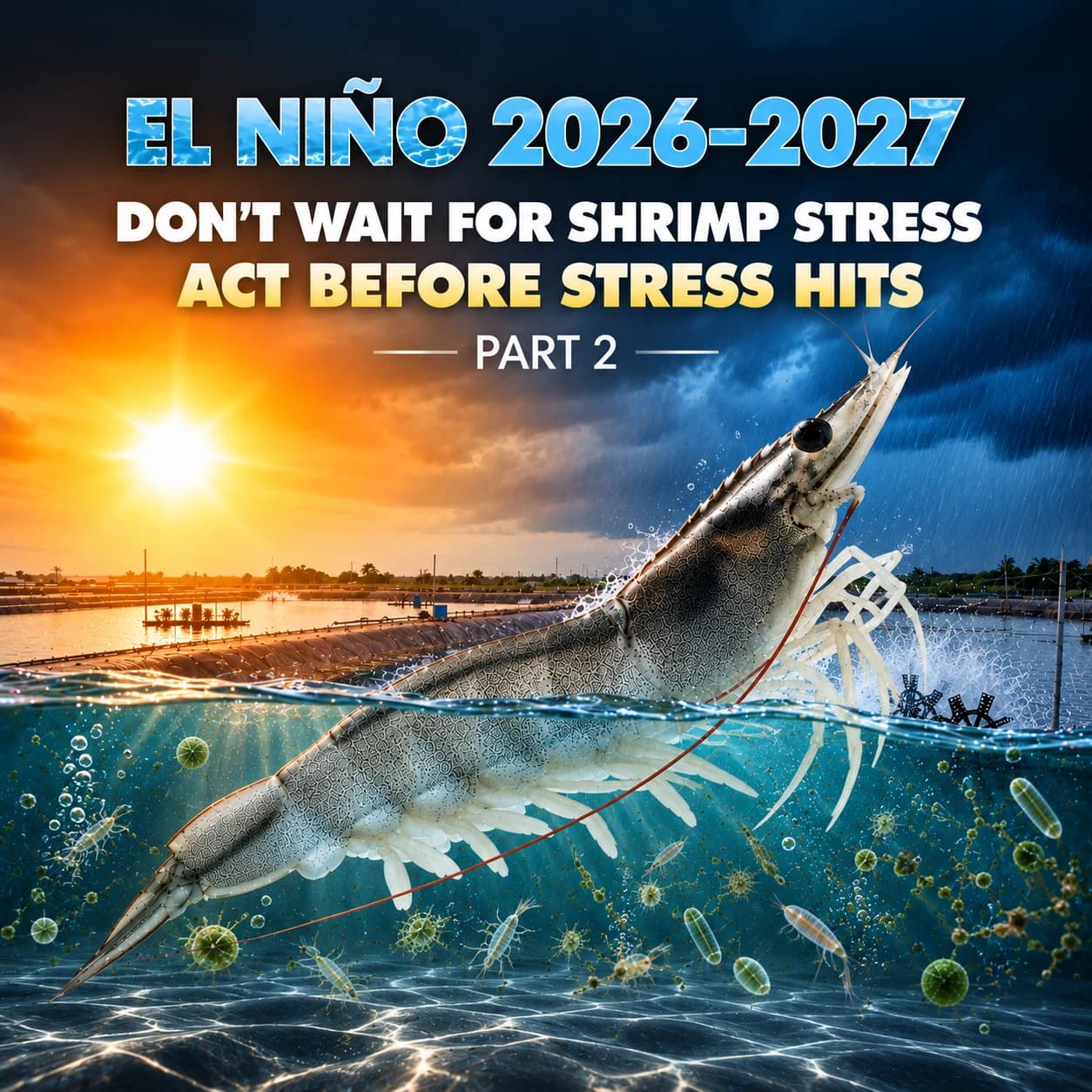 El Niño 2026–2027: Don't Wait for Shrimp to Get Stressed Before You Act (Part 2)