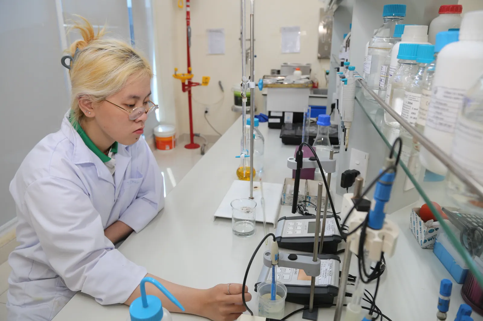 Physico-chemical testing lab