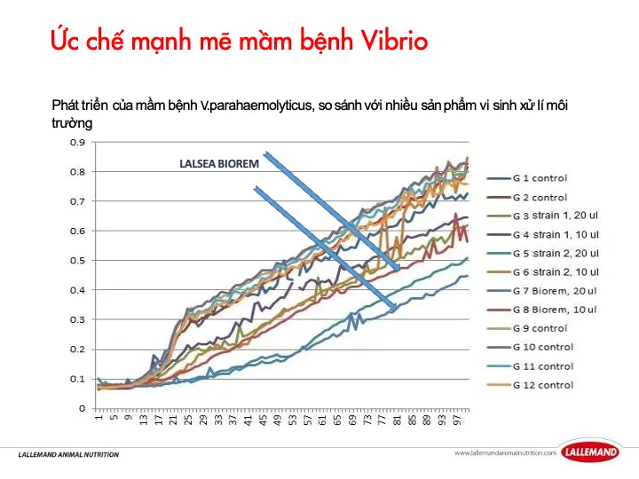 Vibrio suppression