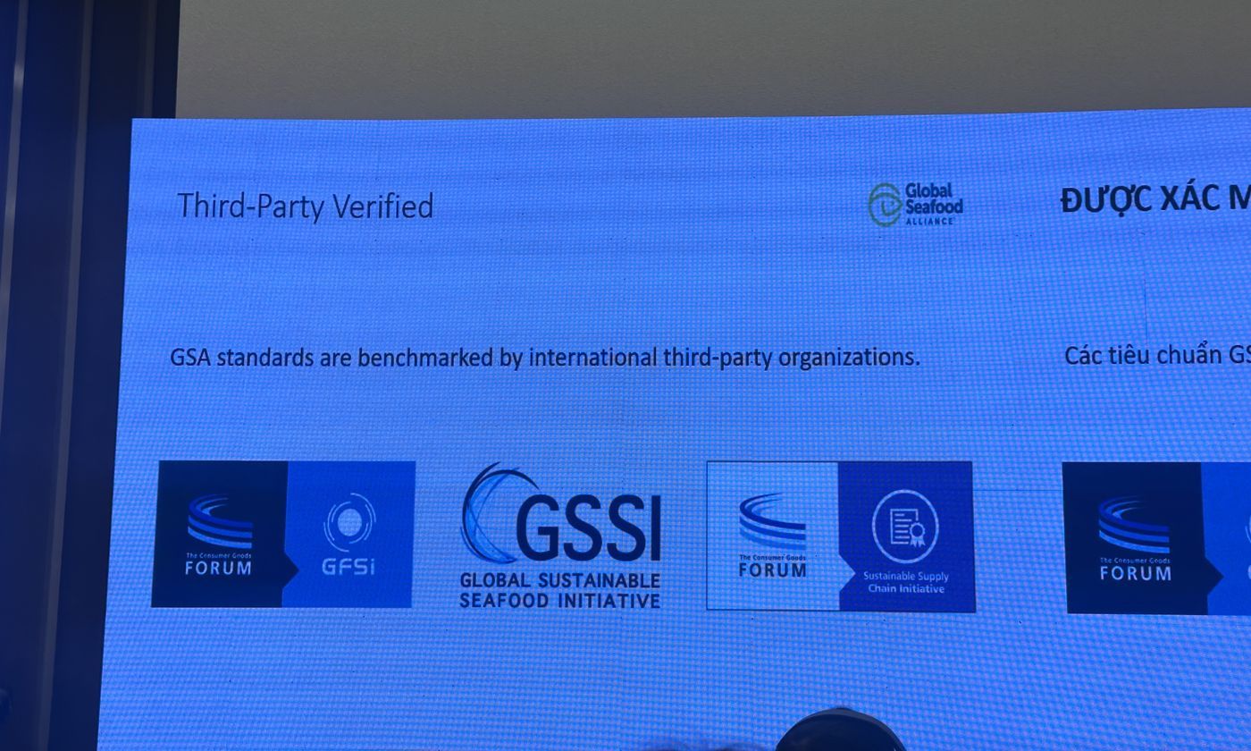 Third-Party Verified slide with the GFSI, GSSI and SSCI logos